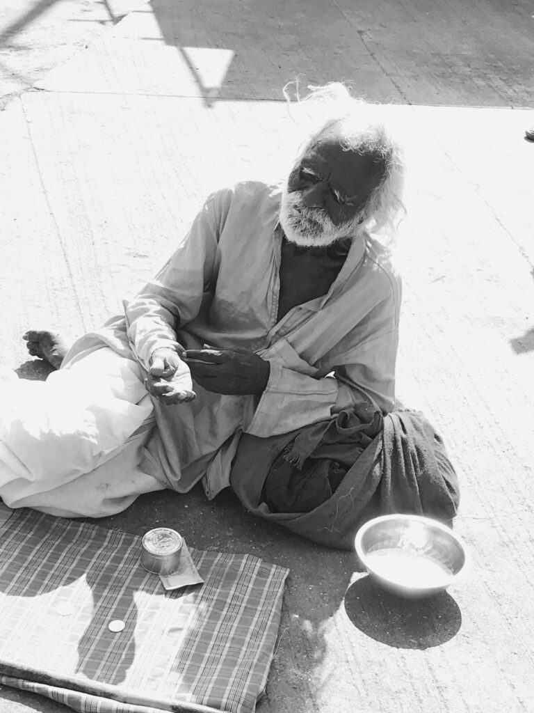 Poor Baba at Trimbakeshwar