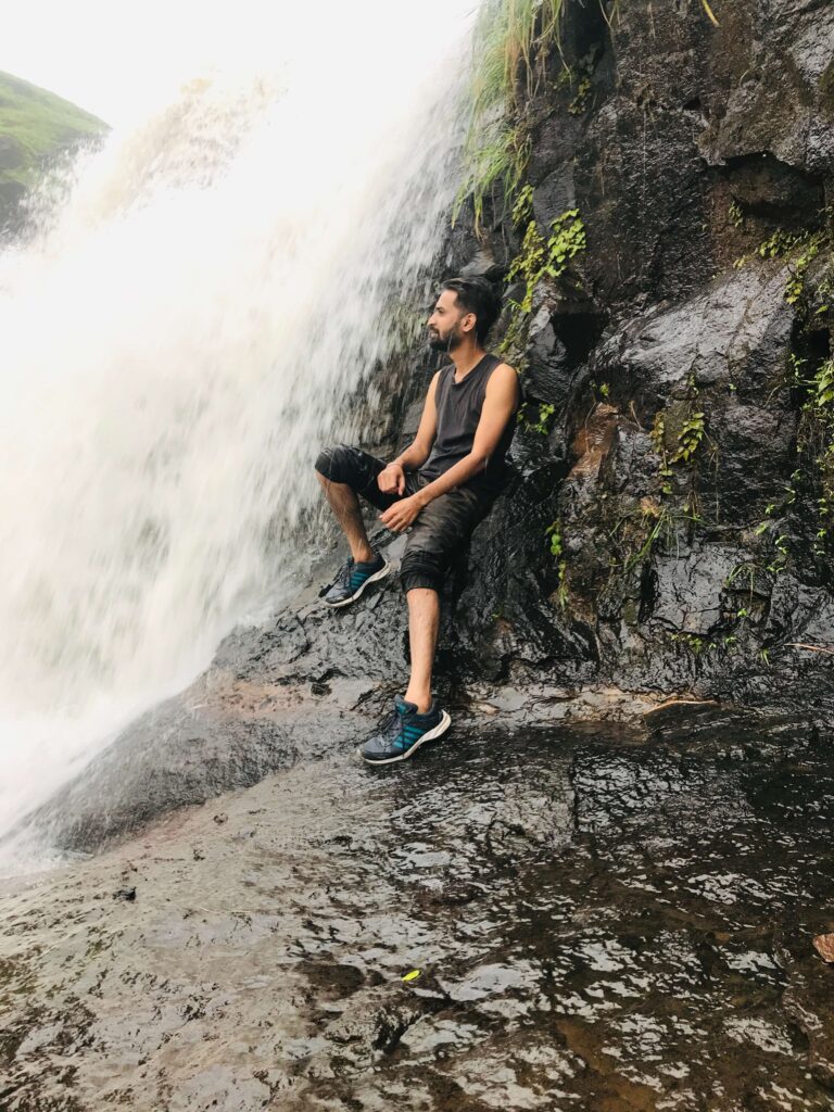 Bhavali waterfall- first level